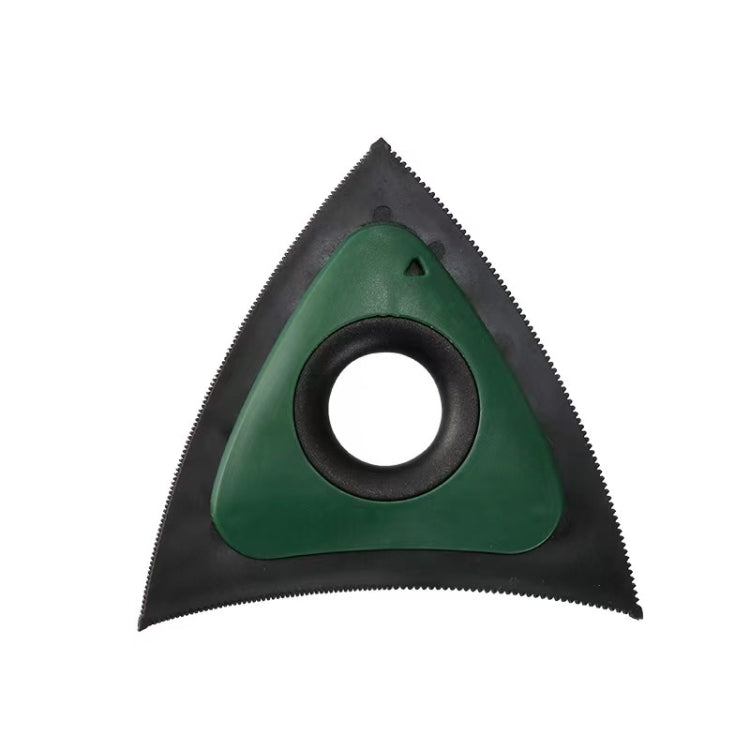 Triangular Shaped Cats And Dog Sofa Hair Remover Pet Litter Carpet Brush(Dark Green)
