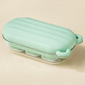 Mini Silicone Ice Cube Soft Mold Home Refrigerator Ice Box(Green)