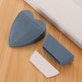 PVC Windproof Door Stopper Household Door Stopper With Storage Box(Dark Blue)