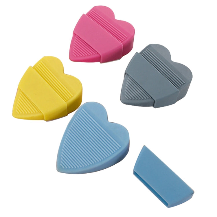 PVC Windproof Door Stopper Household Door Stopper With Storage Box(Dark Blue)