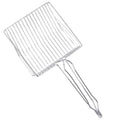 Metal Cat Litter Scoop Extended Handle Skeleton Cats Shoveling Tool Large, Color: Sliver White