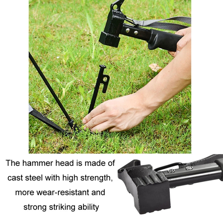 Outdoor Camping Tent Canopy Nail Hammer Multi-Function Nail Puller(YY02)