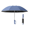 Fully Automatic Rain Or Shine Umbrella Foldable Unisex Sun Shade Umbrella, Style: Reverse Blue 125cm