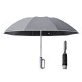 Fully Automatic Rain Or Shine Umbrella Foldable Unisex Sun Shade Umbrella, Style: Reverse Gray 125cm