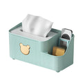 Drawing Paper Desktop Organizer Coffee Table Multifunctional Remote Control Storage Box, Color: Green Small