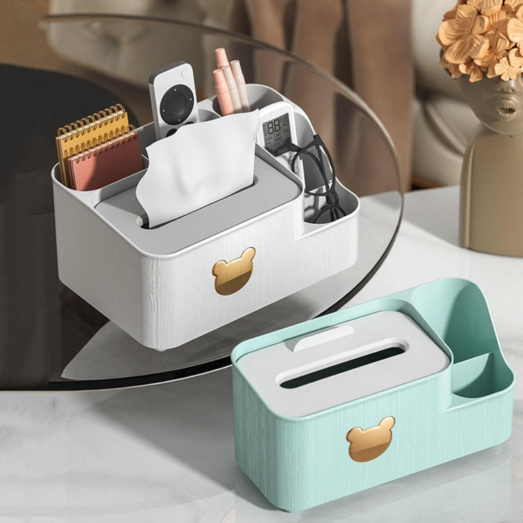 Drawing Paper Desktop Organizer Coffee Table Multifunctional Remote Control Storage Box, Color: Pink Small