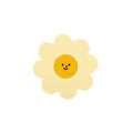 Sunflower Cute PVC Heat Insulation Mat Household High Temperature Resistant Table Pad, Style: Yellow Small