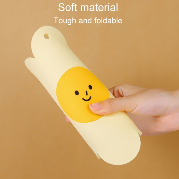 Sunflower Cute PVC Heat Insulation Mat Household High Temperature Resistant Table Pad, Style: Yellow Medium