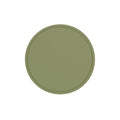 Household Round Heat Insulating Mats Kitchen High Temperature Resistant Silicone Pad, Color: Bowl Pad Green