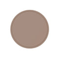 Household Round Heat Insulating Mats Kitchen High Temperature Resistant Silicone Pad, Color: Pot Pad Brown