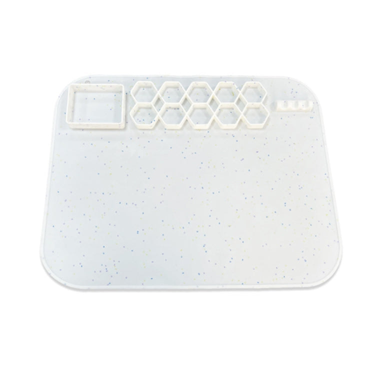 40 x 50cm Square Silicone Painting Pad  Art Mat for Drawing Clay(Color)