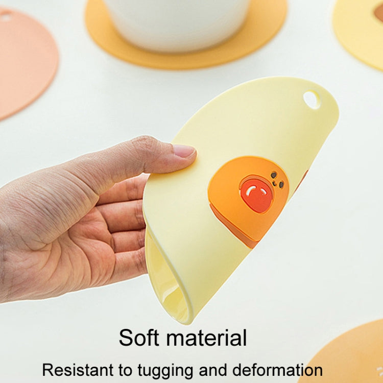 Household Cartoon Heat Insulation Mat Kitchen High Temperature Resistant Baking Placemats, Style: Bread
