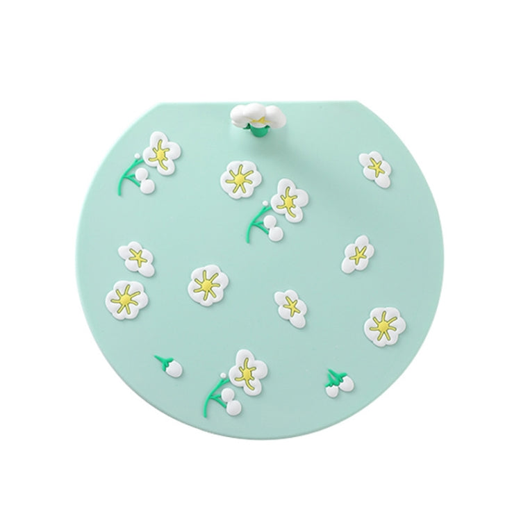 Kitchen Bathroom Anti Clogging Sink Floor Drain Cover Sewer Floor Drain Deodorizer(Plum Blossom)