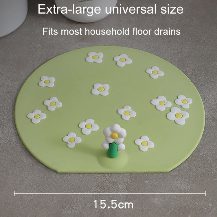 Kitchen Bathroom Anti Clogging Sink Floor Drain Cover Sewer Floor Drain Deodorizer(Tulip)