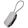 Outdoor Waterproof Beach Password Box Swimming Pool Cell Phone Keys Safe Deposit Box(Grey)