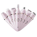 7 In 1 Multifunction Women Shaver USB Charging Epilator Eyebrow Trimmer(Pink)