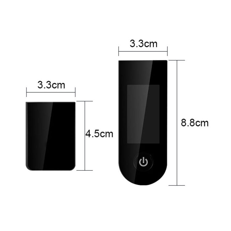 For Xiaomi M365 Instrument Surface Cover With Double-sided Glue Display Panel Electric Scooter Accessories