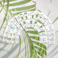 Silicone Piano Notes Guide Removable Piano Keyboard, Spec: 61 Keys White Bottom Color Text