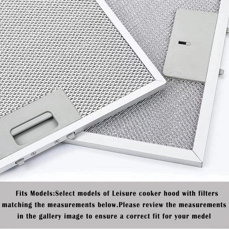 For Poweka Bosch Range Hood Filter Replacement Parts 310 x 250 x 9mm