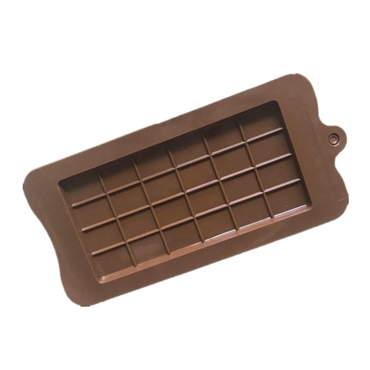 Full Plate Silicone Chocolate Block Mould High Temperature Resistant Baking DIY Mold(Chocolate Color)