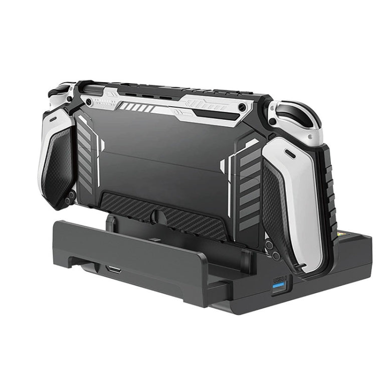 For Switch / Switch OLED Iplay NG-SW279 Cast Screen Charger Video Conversion Dock With Storage(Black)