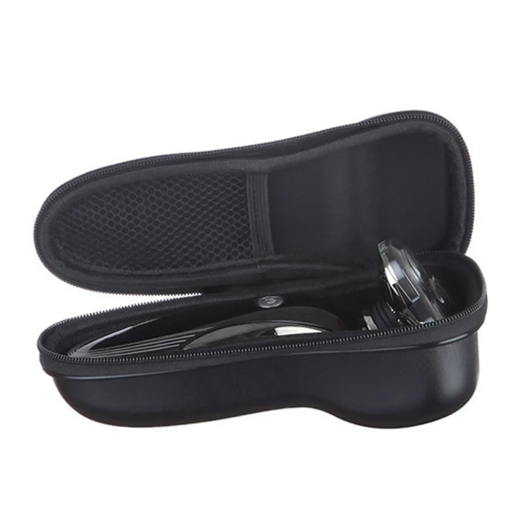 Electric Razor Storage Bag Waterproof and Anti-fall Protection Box for Most 2-head or 3-head Razors