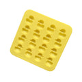 Cute Yellow Duck Silicone Chocolate Mould Fire Lacquer Wax Mold(Yellow)