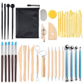 42 In 1 Clay Tools Kit Ceramics DIY Clay Sculpting Tools for Pottery Craft, Baking, Carving