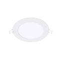 Recessed Concealed Ceiling Downlight Household Wide Voltage Thin Tube Panel Light, Model: 9W Round Opening 130mm(6000K White Light)