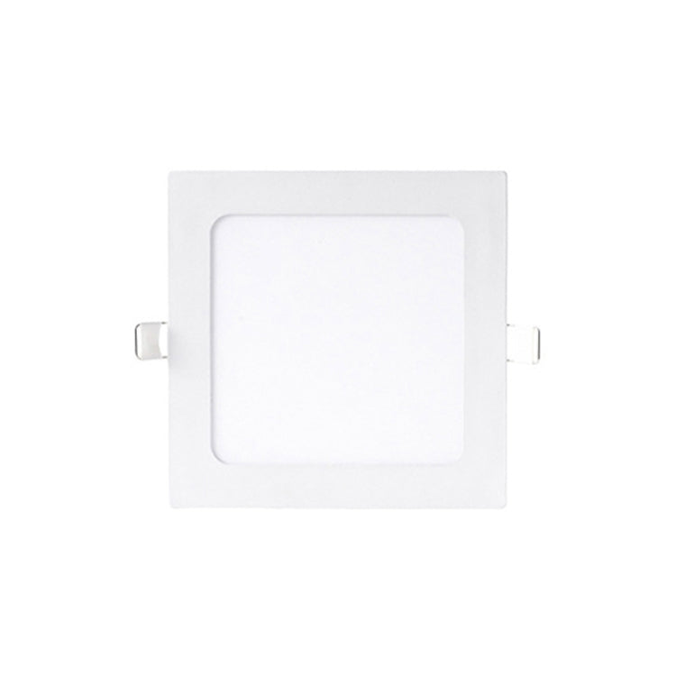 Recessed Concealed Ceiling Downlight Household Wide Voltage Thin Tube Panel Light, Model: 9W Square Opening 130mm(3000K Warm Light)