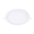 Recessed Concealed Ceiling Downlight Household Wide Voltage Thin Tube Panel Light, Model: 18W Round Opening 205mm(3000K Warm Light)