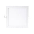 Recessed Concealed Ceiling Downlight Household Wide Voltage Thin Tube Panel Light, Model: 18W Square Opening  205mm(3000K Warm Light)