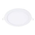 Recessed Concealed Ceiling Downlight Household Wide Voltage Thin Tube Panel Light, Model: 24W Round Opening 280mm(6000K White Light)