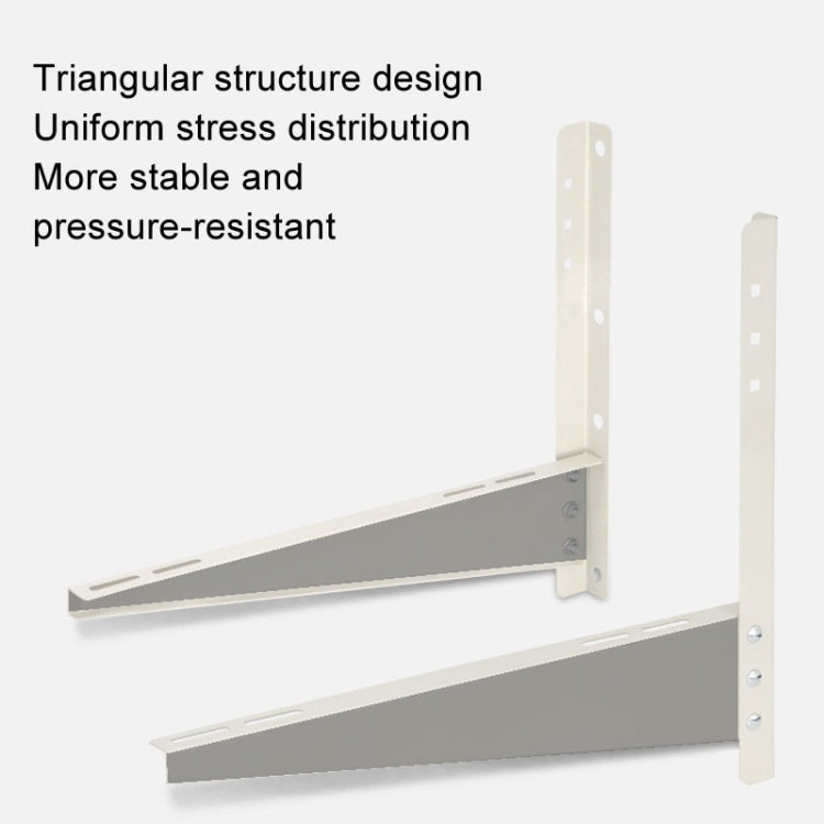 AC1523 2-3HP Thickened Cold Rolled Steel Air Conditioner Outside Unit Bracket Universal Air Conditioner Wall Mount Support