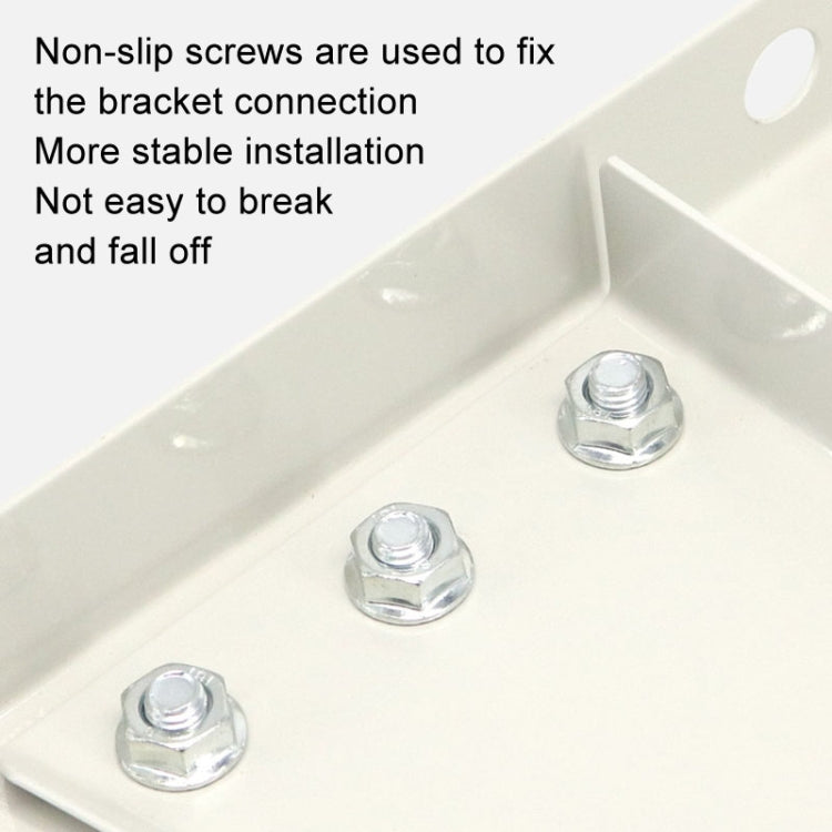 AC1523 2-3HP Thickened Cold Rolled Steel Air Conditioner Outside Unit Bracket Universal Air Conditioner Wall Mount Support