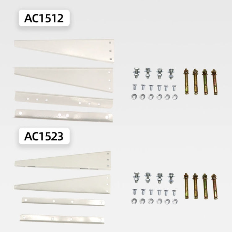 AC1523 2-3HP Thickened Cold Rolled Steel Air Conditioner Outside Unit Bracket Universal Air Conditioner Wall Mount Support