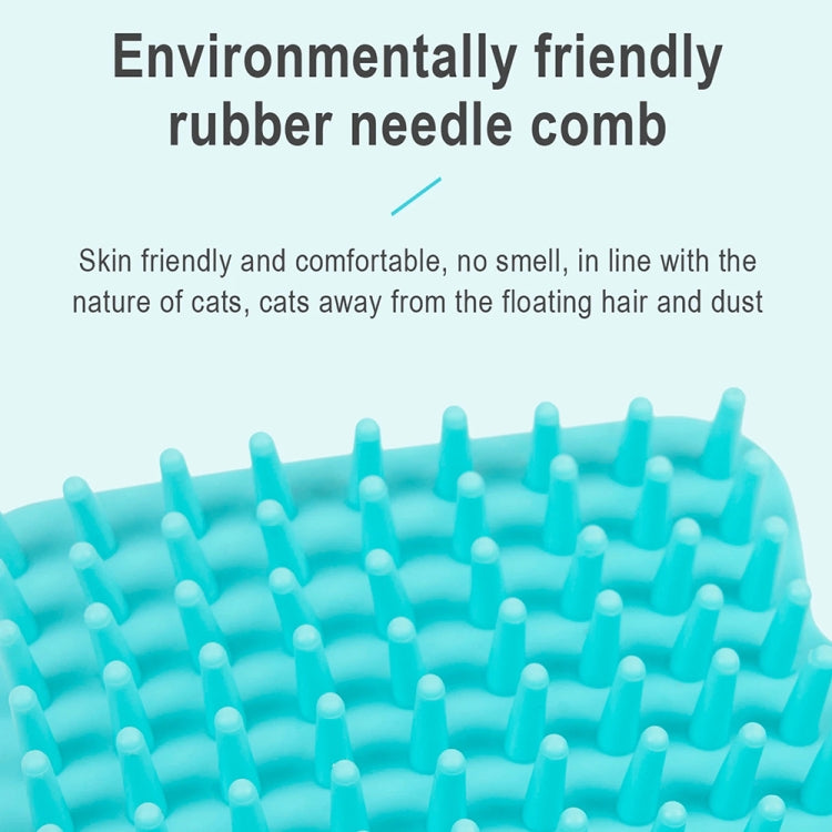 3pcs Pet Table Leg Hair Rubbing Massage Brush Cat Scratcher(Mint Green)