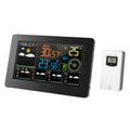 WiFi Color Screen Weather Station Temperature And Humidity Weather Forecast Clock, Model: US Plug