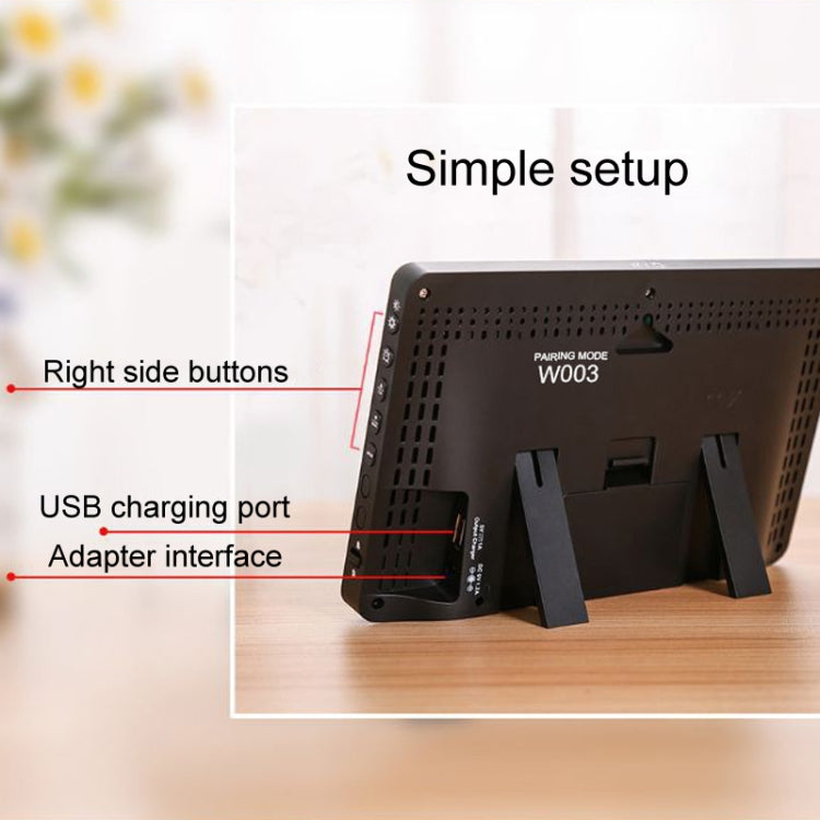 WiFi Color Screen Weather Station Temperature And Humidity Weather Forecast Clock, Model: EU Plug