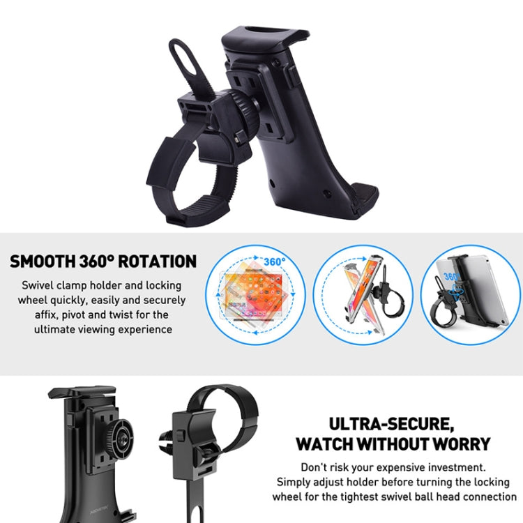 Bicycle Motorcycle Fitness Equipment Baby Carriage Mobile Phone Tablet Universal Holder
