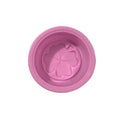 Single Hole Cupcake DIY Baking Molds Clover Handmade Soap Mould(Pink)