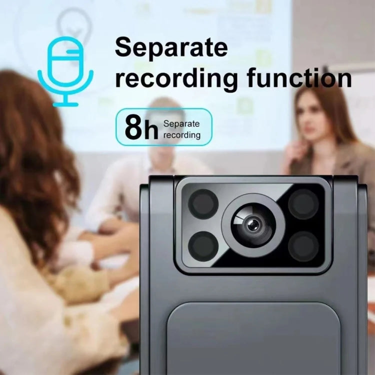 L8 Wifi Version With 64G Memory Card 1080P Video Recorder 130 Degree Wide Angle Lens Camera With Back Clip Infrared Night Vision