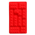 Block Silicone DIY Baking Molds Handmade Aroma Soap Mould(Red)