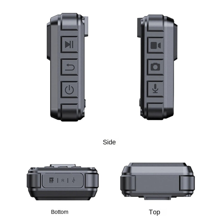 L9 2K WIFI Version  2.0 Inch IPS Screen Video Recorder With Back Clip IP65 Waterproof Mini Camcorders