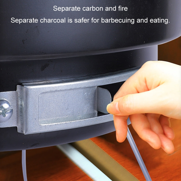 Portable Small Outdoor Folding Round BBQ Grill Wild Camping Cooking Tools, Specification: With Storage Bag