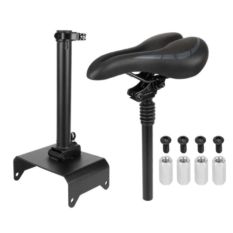 For Ninebot F20 / F25 / F30 / F40 Scooter Seat Saddle Small Seat Bag Foldable Seat(Black)