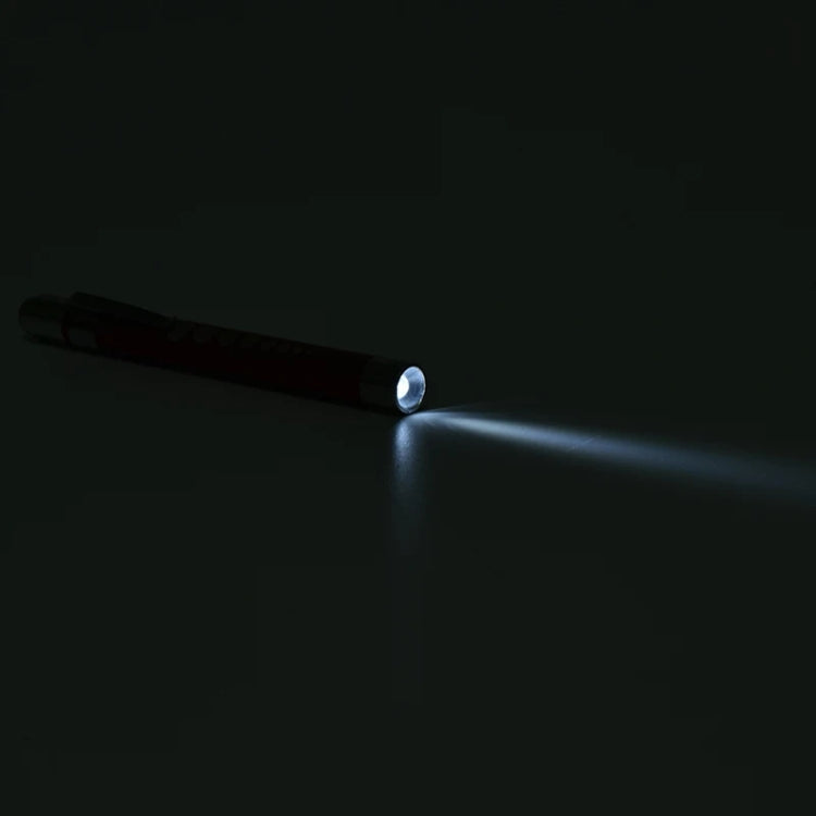 E-SMARTER Multifunctional Pen Flashlight Graduated LED Penlight, Color Random Delivery, Style: Convex Head White Light