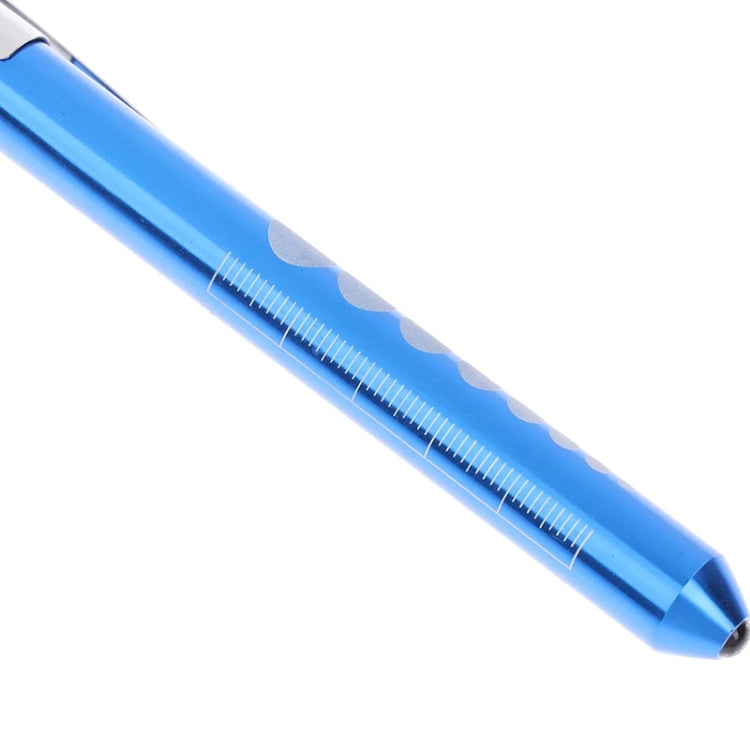 E-SMARTER Multifunctional Pen Flashlight Graduated LED Penlight, Color Random Delivery, Style: Convex Head Yellow Light