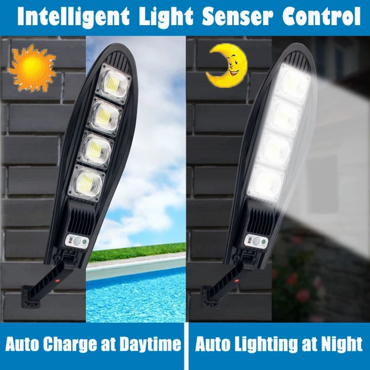 E-SMARTER W777B LED Solar Garden Light Sensing Lamp With Remote Control