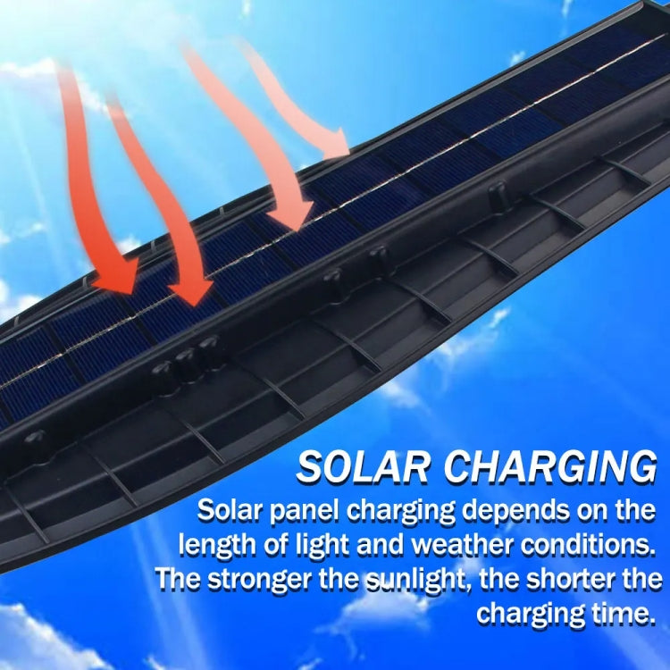 E-SMARTER W777B LED Solar Garden Light Sensing Lamp With Remote Control